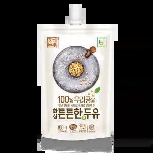 100% 국산콩/60년 전통 화심두부/튼튼한 두유 180ml x 20봉