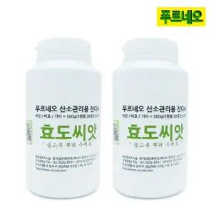 푸르네오 산소관리용 효도씨앗 2통 잔디씨앗 잔디씨 조선 토종 들