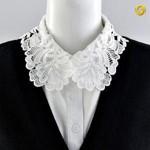 넥 레이스 목 카라 페이크 넥카라 블라우스 목 레이스 프릴