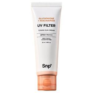 에스엔피 글루타치온 나이아신아마이드 UV 필터 토닝 톤업 선크림 SPF50 PA 1개 50ml