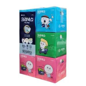 크리넥스 디럭스미니 각티슈 230매 6입