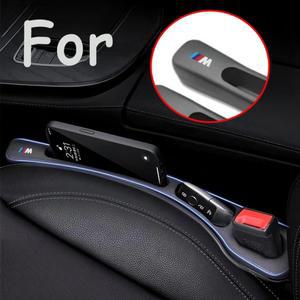 BMW E34 F10 X5 용 자동차 시트 틈새 필러 스트립 수납 정리함 가방 2개
