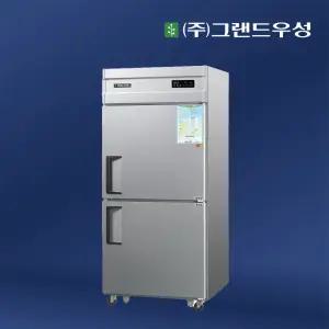 그랜드우성 30박스 업소용냉장고 CWSM-831RF 메탈 1/2 냉동1 냉장1 디지털