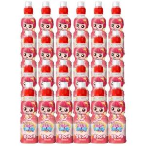 웅진 캐치티니핑 나나핑 복숭아맛 어린이음료 저당 나들이 소풍 디저트 200ml 24개 1세트