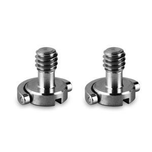 SmallRig D 샤프트 D-링 나사 어댑터 카메라 삼각대 Qr 퀵 릴리스 플레이트용 1/4인치 나사(2개 팩)-0838