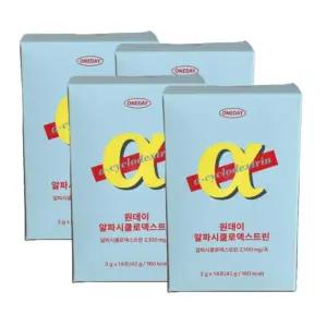 [데이즈온] 데이즈온 원데이 알파시클로덱스트린 3g x 14포 4개