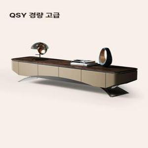 대리석티비다이 이태리 고급거실장 선반 조합 테이블