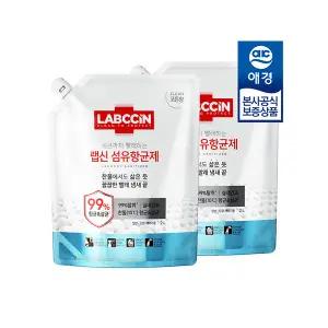 애경 랩신 섬유항균제 코튼향 리필 2L x2개