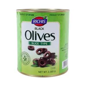 리치스 블랙 올리브 슬라이스 스페인산 3kg