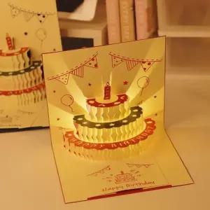 생일 케이크 편지지 (WFJ8LH5)