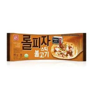 한성 롤피자스틱 불고기 80g 냉동 x 15개
