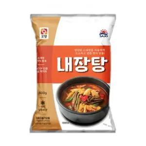사조오양 내장탕 600g x 6개 냉동