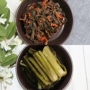 [우리남도] 산지직송 여수 고들빼기 1kg + 갓피클 1kg