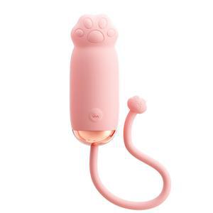 무음 방수 여성용 진동마사지기 프로그램 고양이 핑크 미니진동기 리모컨 귀여운 AI버전