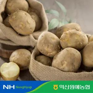 [익산원예농협] 국산 수미감자 25년 햇감자 흙감자 특 사이즈 5kg