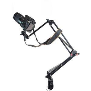 방송용 카메라 거치대 DSLR 항공샷삼각대 장비 고정대 탁상용 수직