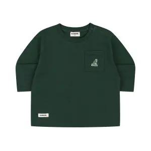 [롯데백화점]캉골 [베이비] 클럽 로고 베이직 티셔츠 RC 0961 그린 (ARCCRT09610GN)
