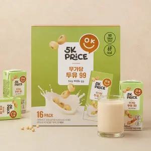 5K프라이스 무가당 두유99 190ml*16입