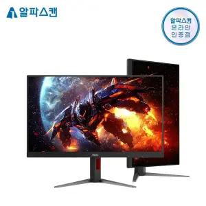 알파스캔 AOC 27G4H 게이밍 200Hz FAST IPS AI HDR 무결점 게이밍 모니터 지싱크호환 공식인증 0.3ms 화면분할 소프트웨어 PC방