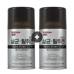 [내일도착]불스원 살라딘 살균탈취캔 112g, 2개입