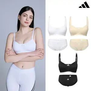 아디다스언더웨어 [CJ 인기상품] 퍼포먼스 에어로 퍼펙트 모션픽 브라팬티 6종세트830954