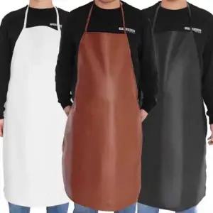 강력한 예초기 가죽 방수 주방 보호장비 업소용 제초 목공 정육점 작업용