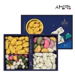 [사임당] 달토끼 주먹송편세트(단호박주먹송편+주먹송편+무지개바람떡+모듬꿀떡)