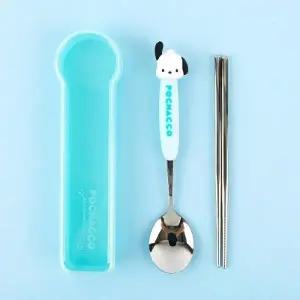 산리오 피규어 숟가락 젓가락 세트 포차코