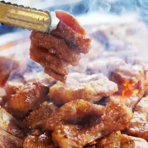 설촌 목장 태릉왕돼지구이 2kg (500gx4팩) 돼지갈비 숯불갈비 밀키트