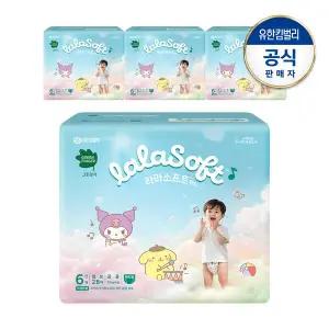 [그린핑거] 라라소프트 팬티형 기저귀 6단계 공용 28매X4팩