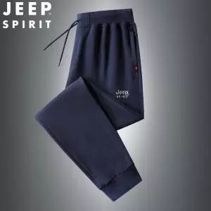 JEEP SPIRIT 캐주얼 롱 팬츠 남성 가을 운동복바지