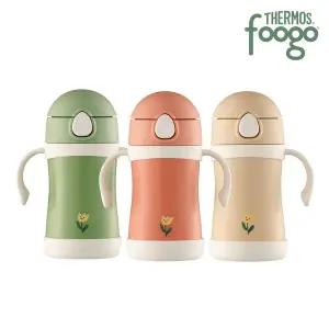 써모스 푸고 유치원 물병 텀블러 원터치 물통 280ml