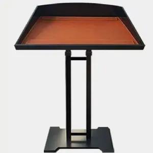 고품질 ksr 아크릴 메뉴판거치대 강연대 텍스타일 600mm 브라운 (WFJIGUK)