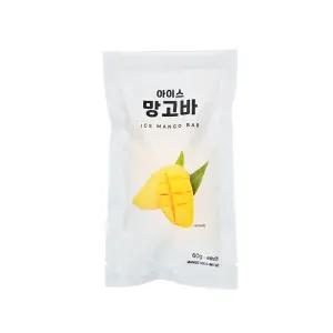이안 아이스망고바 60g 50개 / 냉동 망고스틱
