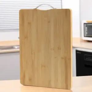 도마40x29cm 하이핸들 대나무 주방도마 위생도마 대나무도마 나무도마 우드도마 원목도마