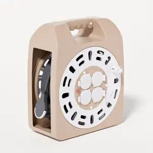 러그박스 LUG-G25MP(KW) 캡형 30M 크림브라운 1.0SQ