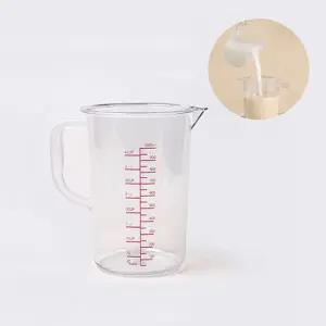 플라스틱 손잡이 대용량 계량컵 비이커 1000ml/투명/식품/비커/라면/게량컵/커피/계량잔/눈금/표시/컵/조리
