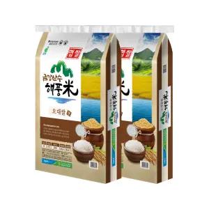 25년 햅쌀 고성농협 해풍미 오대쌀 10kg + 10kg