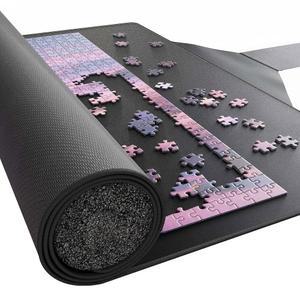 퍼즐업 퍼즐 매트 롤업 3000피스 - 37 x 59인치 - 휴대용 논슬립 직소 퍼즐 세이버 - 2000 또는 3000피스 퍼즐에 적합한 프리미엄 매트