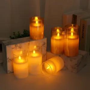 (10cm) 꺼지지 않는 LED캔들 카페 식당 티라이트 로맨틱 양초/용품/캔들/led/조명초/인테리어/조명/램프/이