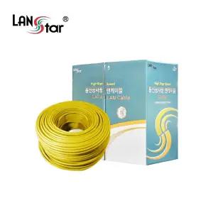 UTP 랜케이블 CAT6 BOX 300M BOA Yellow/기가바이트/케이블/렌선/인터넷/고속/통신선/연결선/LAN/랜선/컴퓨