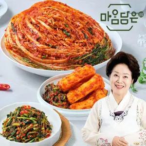 선우용여 마음담은 포기김치 6kg +  열무김치2kg + 총각김치2kg