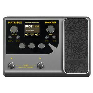 SONICAKE Matribox 140 내장 기타/베이스/어쿠스틱 멀티 이펙트 프로세서(익스프레션 페달 포함) 루퍼 모델