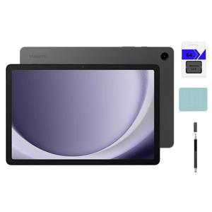 삼성 갤럭시 탭 A9+ 11인치 256GB 안드로이드 WiFi 태블릿, 대형 화면, 쿼드 스피커, 업그레이드된 칩셋, 멀티 윈도우 디스플레이, 슬림, 경량, 내구성 있는 디자인, 액세서리 포함 흑연
