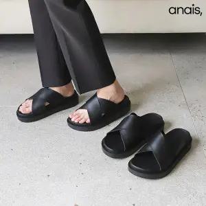 [아나이스] 국내제작 남녀공용 엑스 슬리퍼 4cm_25S394