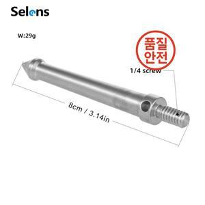 삼각대 다리RRS Gitzo Benro 삼각대 모노포드 사진 스튜디오용 스테인리스 스틸 스파이크 풋 스레드 1/4 인