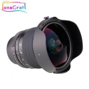 니콘 DSLR 카메라 D3100 D3200 D5200 D5500 D7000 D7200 D800 D700 D90 D7100용 8mm F/3.0 초광각 어안렌즈