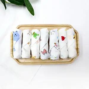 [바나바나][국내생산] 무형광 순면100 거즈/엠보손수건(10장) 13종 1택 균일가전