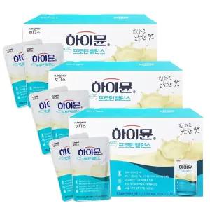 하이뮨 마시는 프로틴 밸런스125ml 12포 3박스 분리유청단백질 류신 산양유 우유 아연 미네랄 G