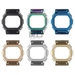 스테인리스강 금속 케이스 스트랩, Casio DW-5600 GW-5035 DW-5600LUC-1